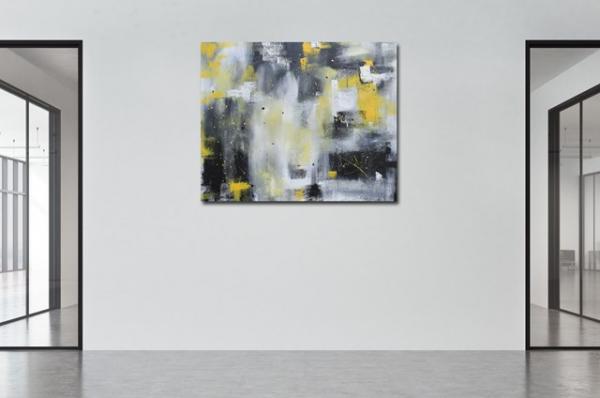 abstrakte Expressionismus Peggy Liebenow gelb - 1420
